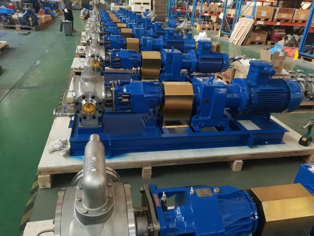 最新版API标准重载不锈钢齿轮泵（20bar)